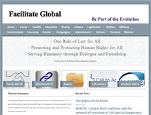 Tablet Screenshot of facilitateglobal.org